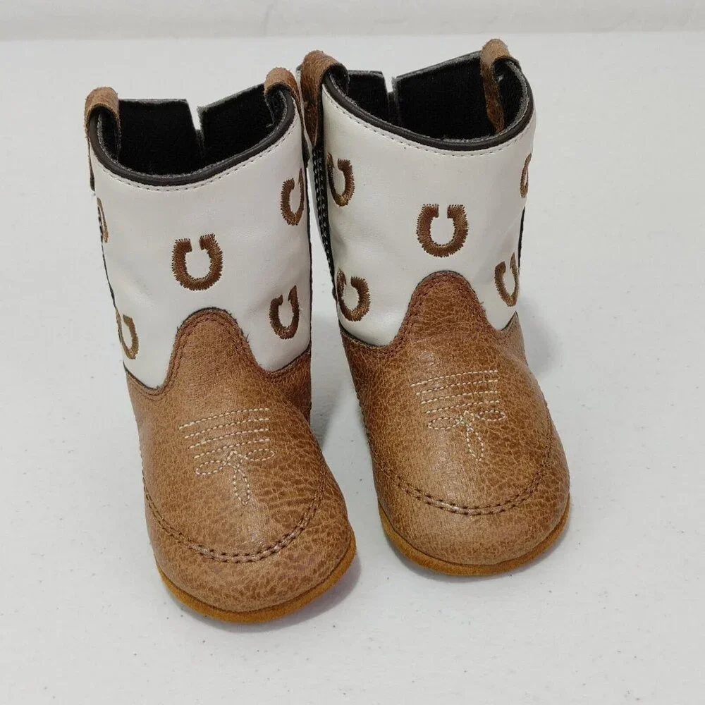 Lil Boot Barn Toddler Western Style Boots Size 3.0/D (6 to 9 months)